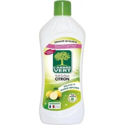 L’Arbre Vert Hypoallergénique Multi-Surfaces au Citron Efficacité Renforcée 1L (lot de 6)