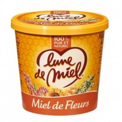 Lune de Miel 100% Pur et Naturel Miel de Fleurs 750g (lot de 4)