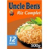 Riz complet Uncle Ben's Cuisson 12min 500g