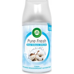 AIR WICK RECHARGE FRESHMATIC PURE FRESH DOUCEUR DE COTON
