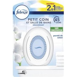 Febreze Désodorisant Petit coin coton (lot de 2)