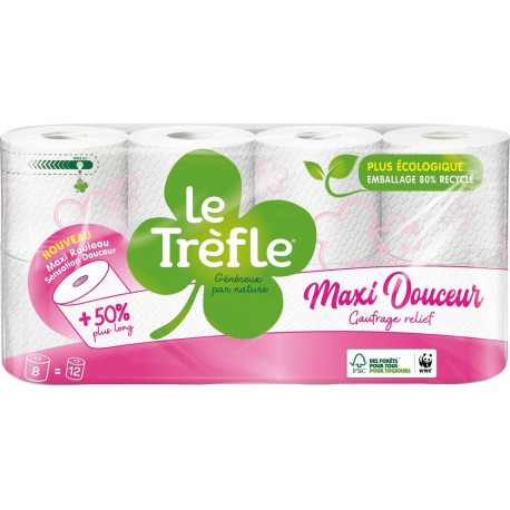 Le Trèfle Maxi Douceur x8