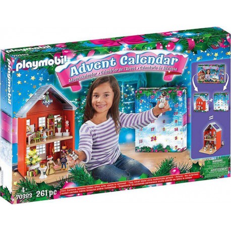 PLAYMOBIL 70383 - Calendrier de l’Avent Géant Nöel en Famille