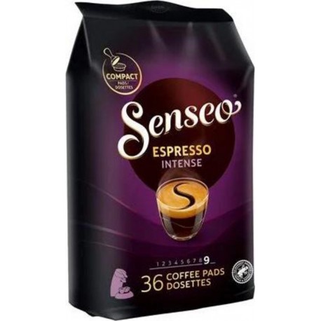 Senseo Dosettes Espresso Intense n°9 x36 250g