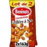 BENENUTS Cacahuètes grillées à sec dorées au four 2x163g 326g