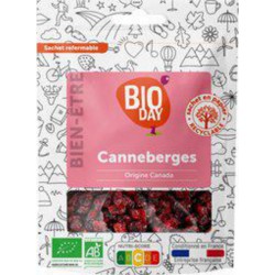 BIODAY Cranberries 125g