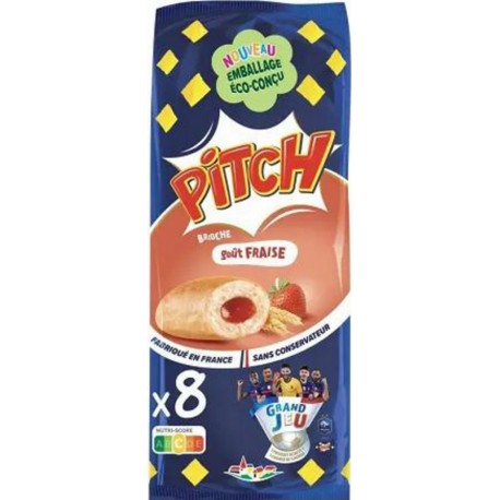 Pitch Brioches à la Fraise 310g (lot de 3)