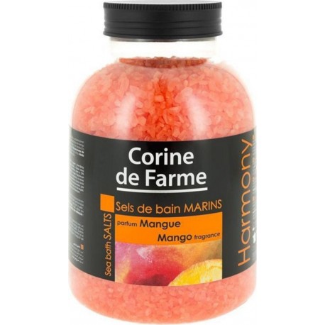 Corine de Farme Sels de Bain Marins Parfum Mangue 1,3Kg (lot de 4)