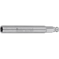 PB Swiss Tools Lame 8 mm, avec aimant et porte-embouts 1/4 pouce, Longueur totale: 50 mm 225.M-50