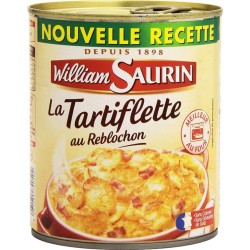 William Saurin Tartiflette Au Reblochon 820g (lot de 6)