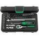 Stahlwille 6.3 mm (1/4) jeu de douilles 40D/40TX/44KTX/32/6QR 38pcs. 96010120